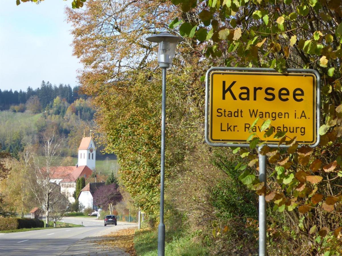 Erholungsraum Karsee - Ferienwohnung 阿尔高的万根 外观 照片